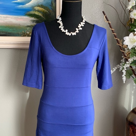 H&M Royal Blue Dress Small - Picture 2 of 12
